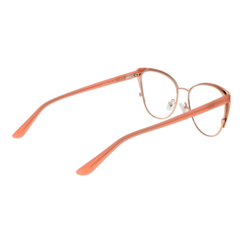 Orange Women Glasses Frame Guess