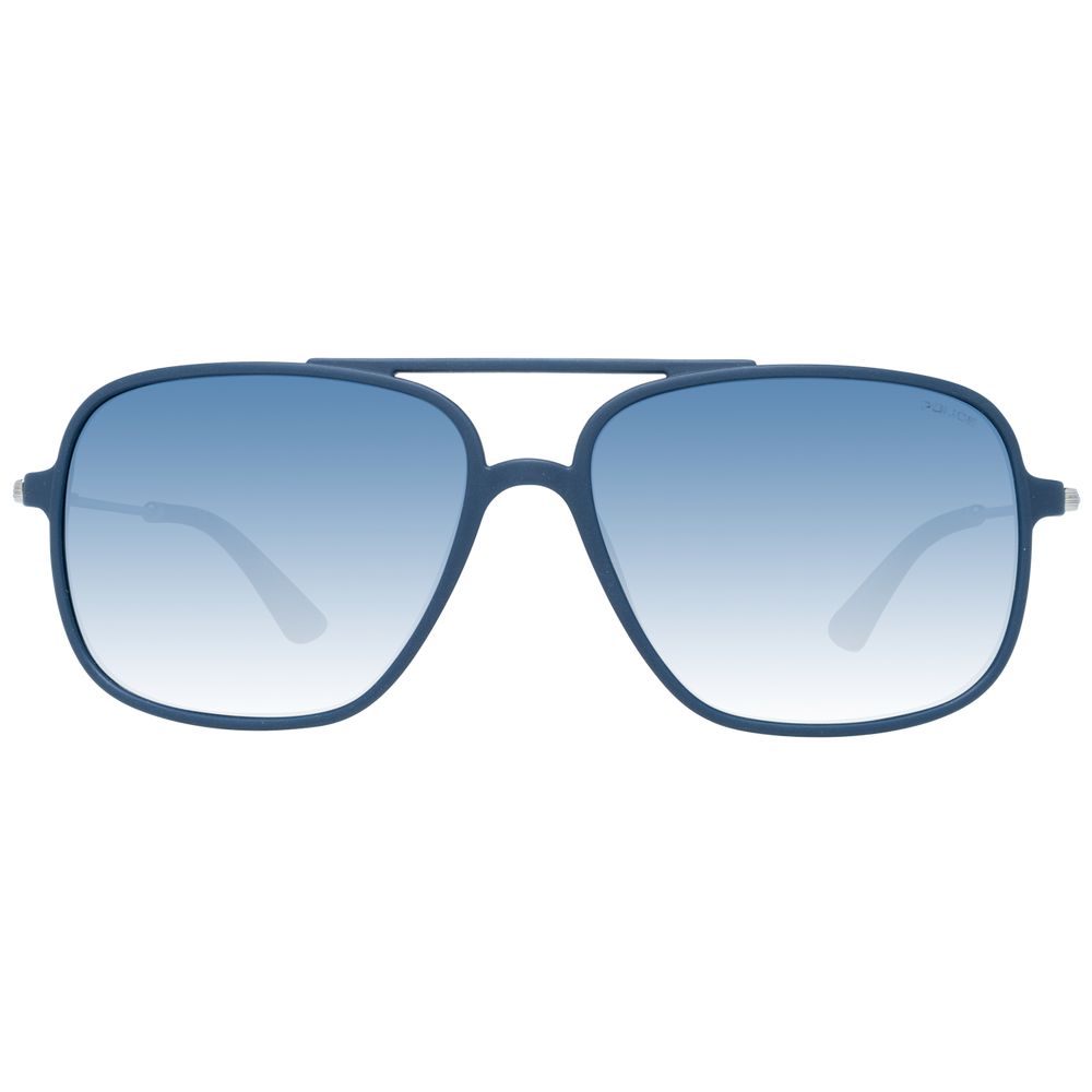 Blue Men Sunglass Police