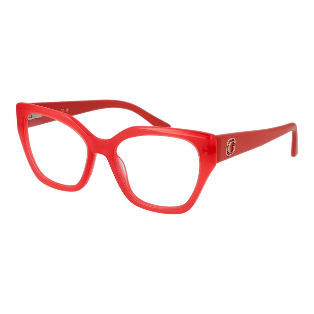 Pink Women Glasses Frame Guess