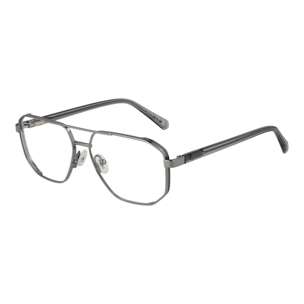 Silver Men Glasses Frame Guess