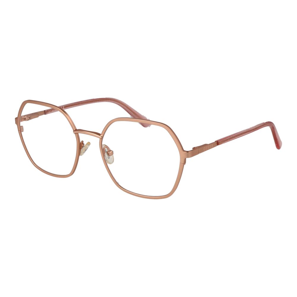 Rose Gold Women Glasses Frame Guess