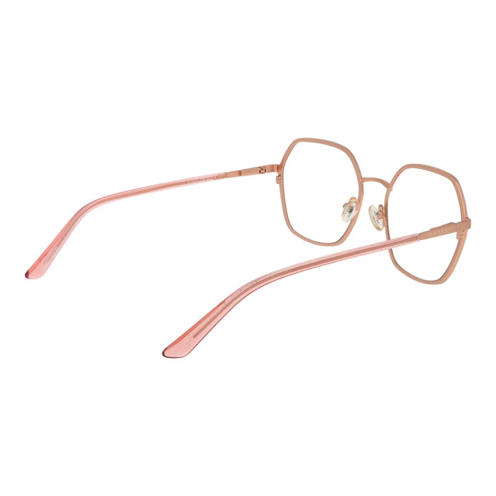 Rose Gold Women Glasses Frame Guess