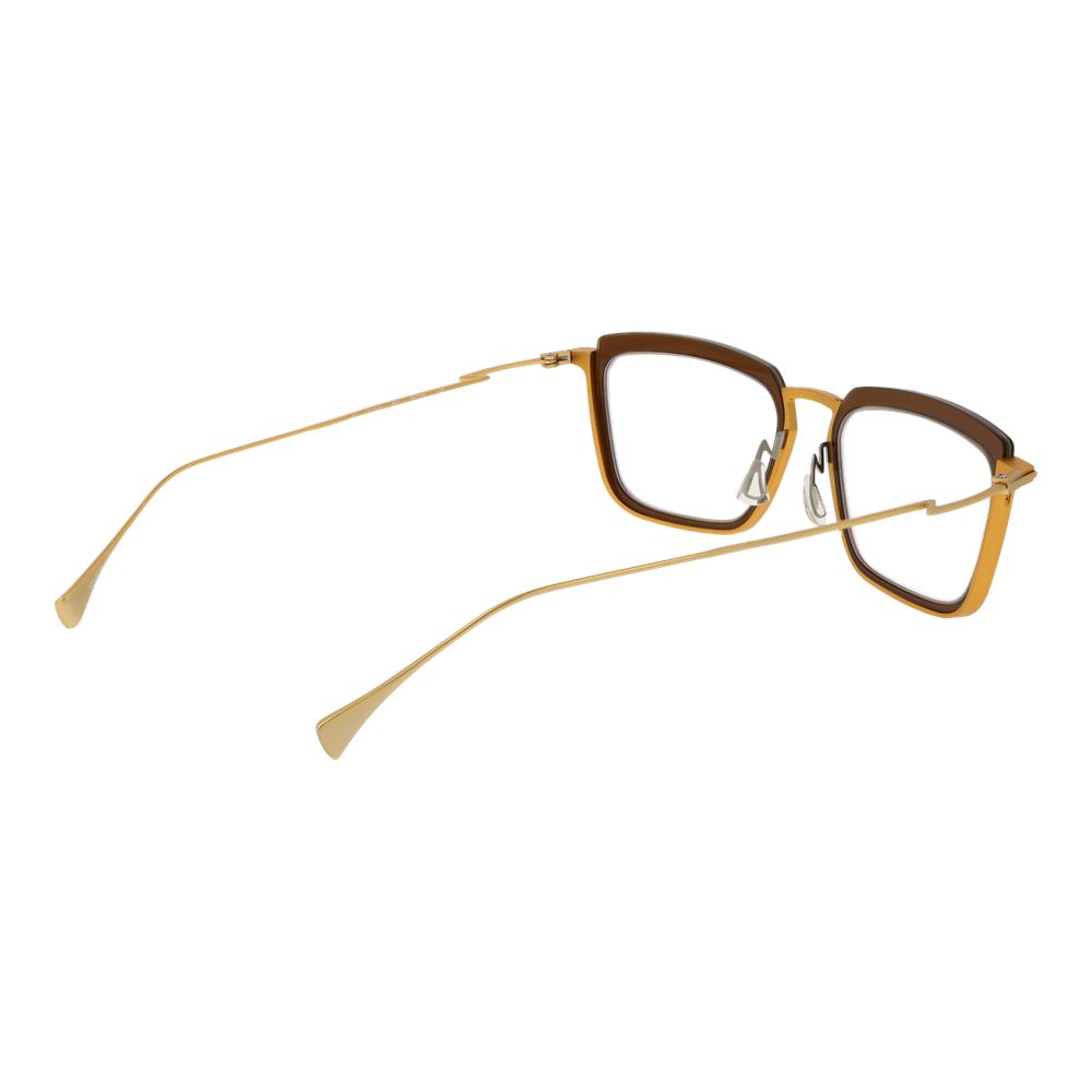 Gold Women Glasses Frame Yohji Yamamoto
