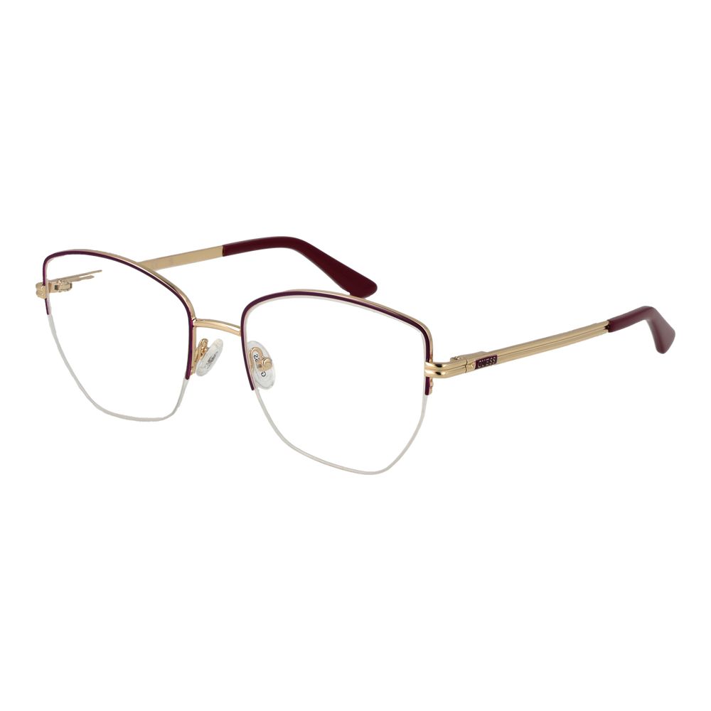 Purple Women Glasses Frame Guess