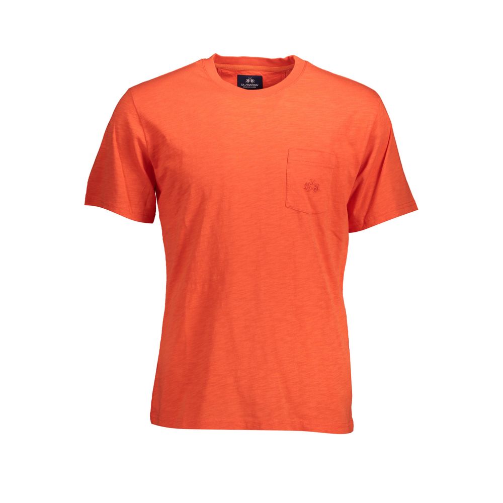 Red Cotton T-Shirt La Martina