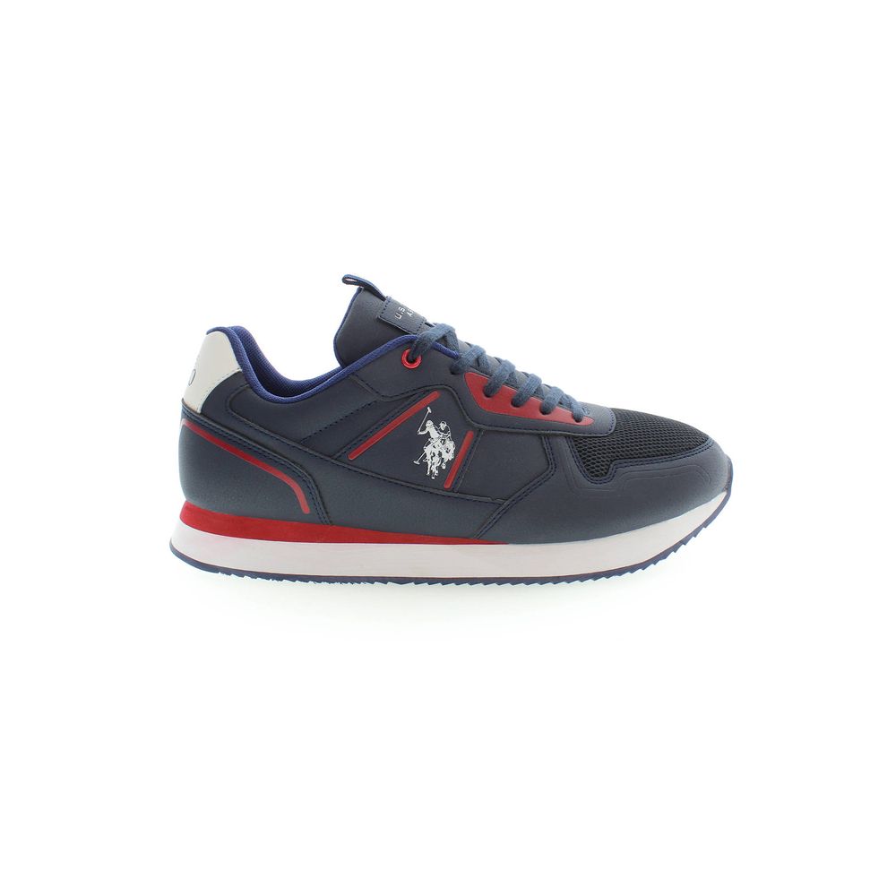 Blue Polyester Sneaker U.S. POLO ASSN.
