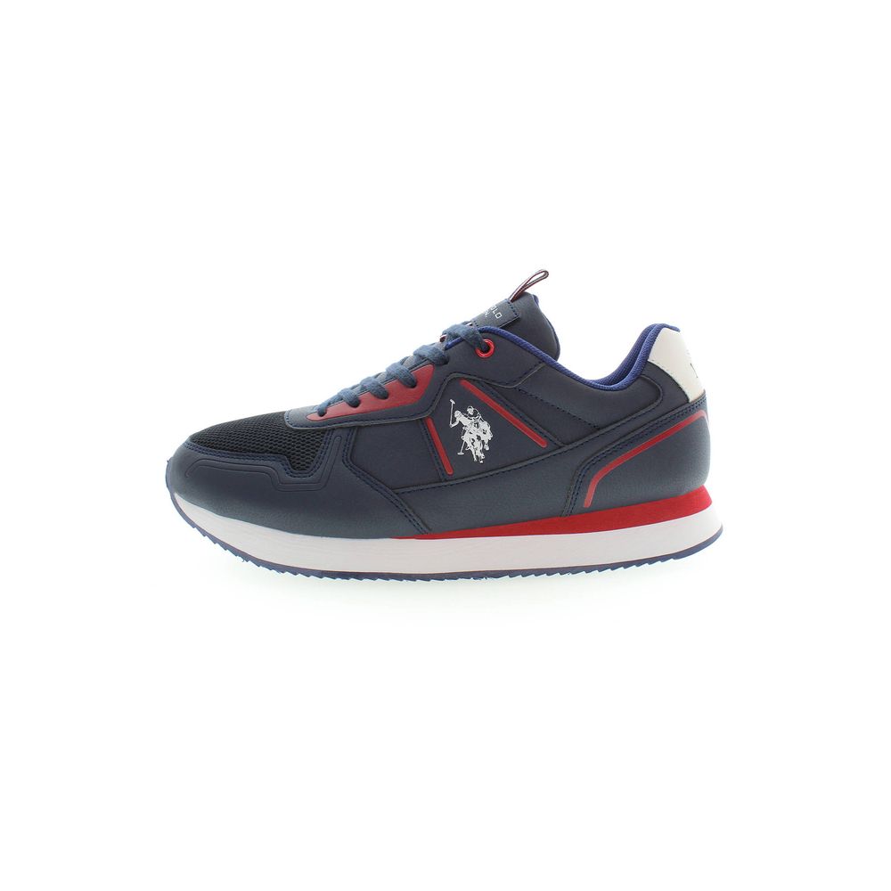 Blue Polyester Sneaker U.S. POLO ASSN.