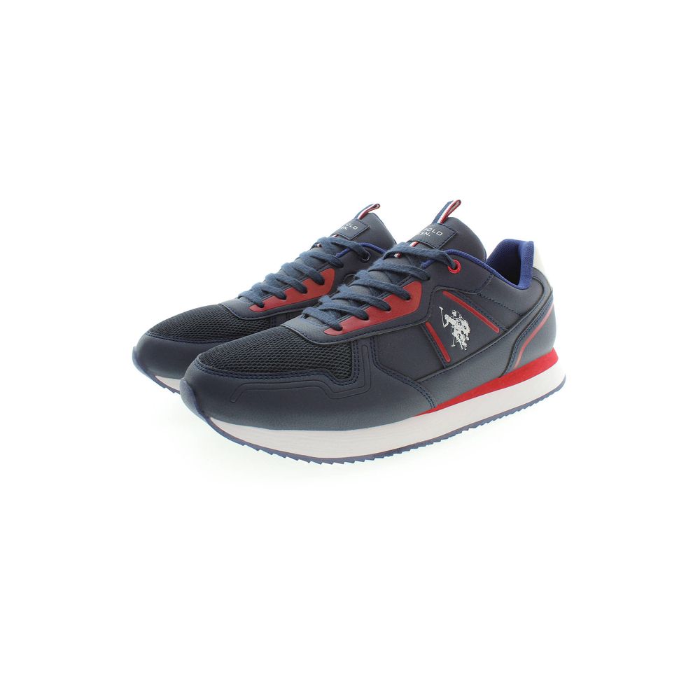 Blue Polyester Sneaker U.S. POLO ASSN.