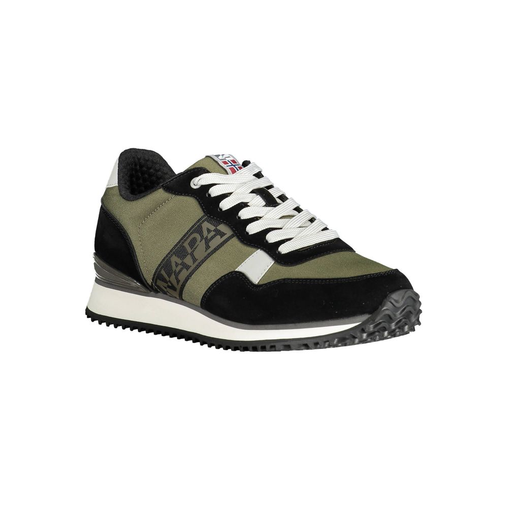 Green Polyester Sneaker Napapijri