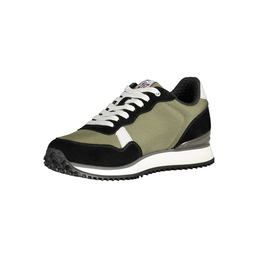 Green Polyester Sneaker Napapijri