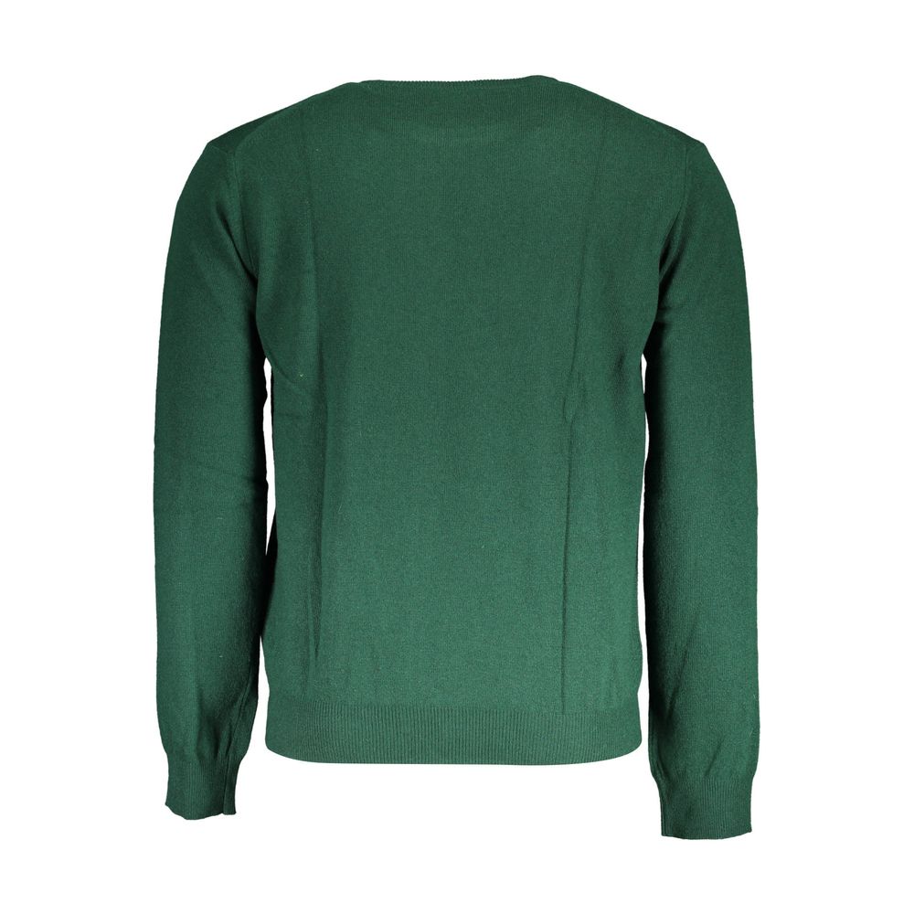 Green Wool Sweater La Martina