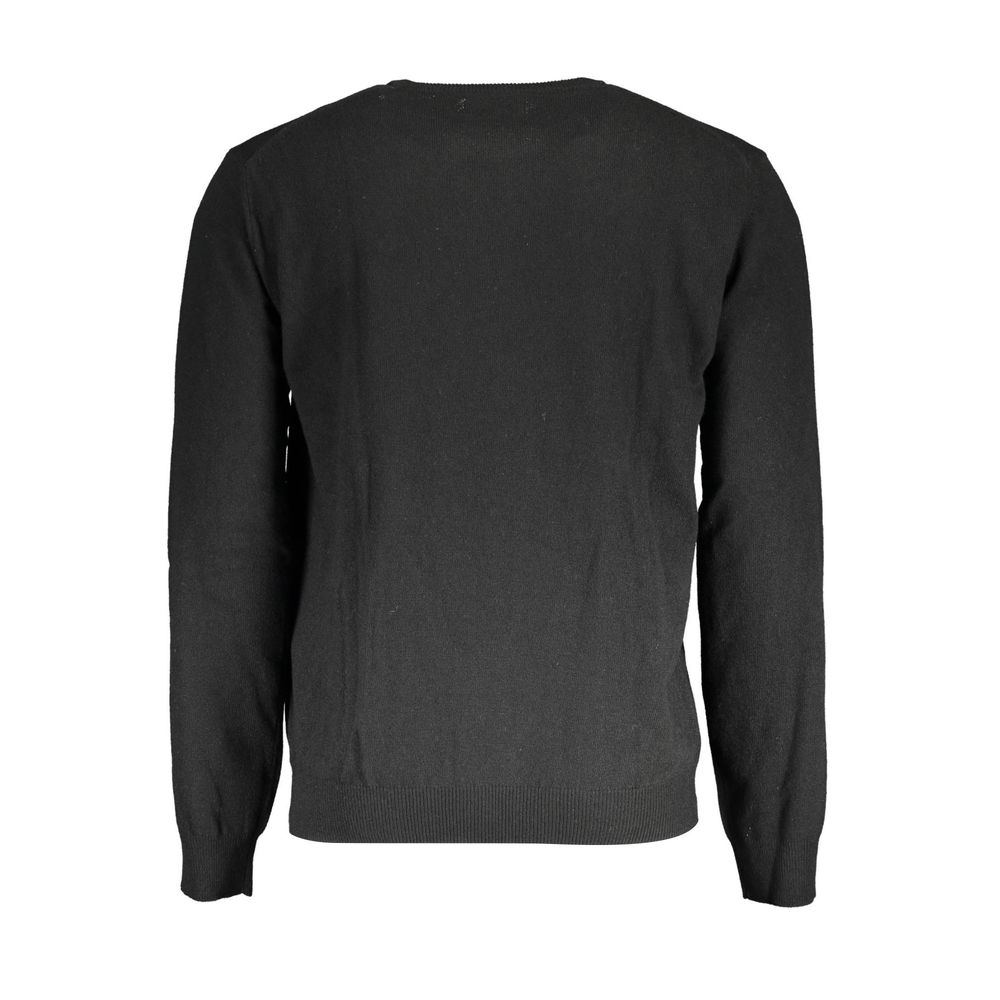 Black Wool Sweater La Martina