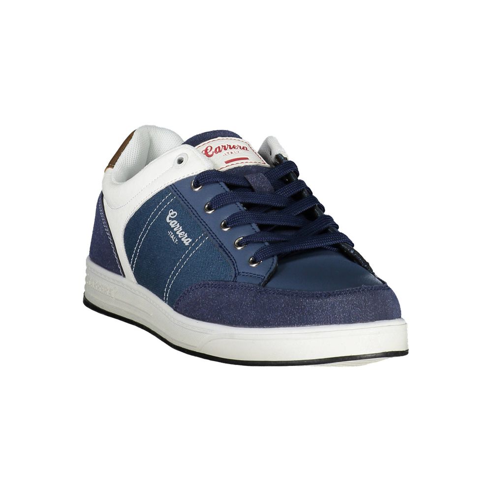 Blue Polyester Sneaker Carrera