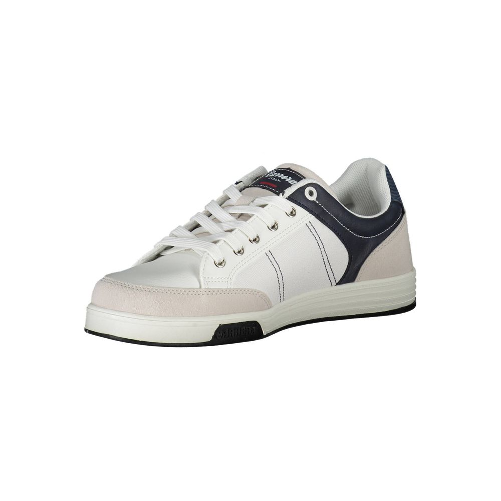 White Polyester Sneaker Carrera