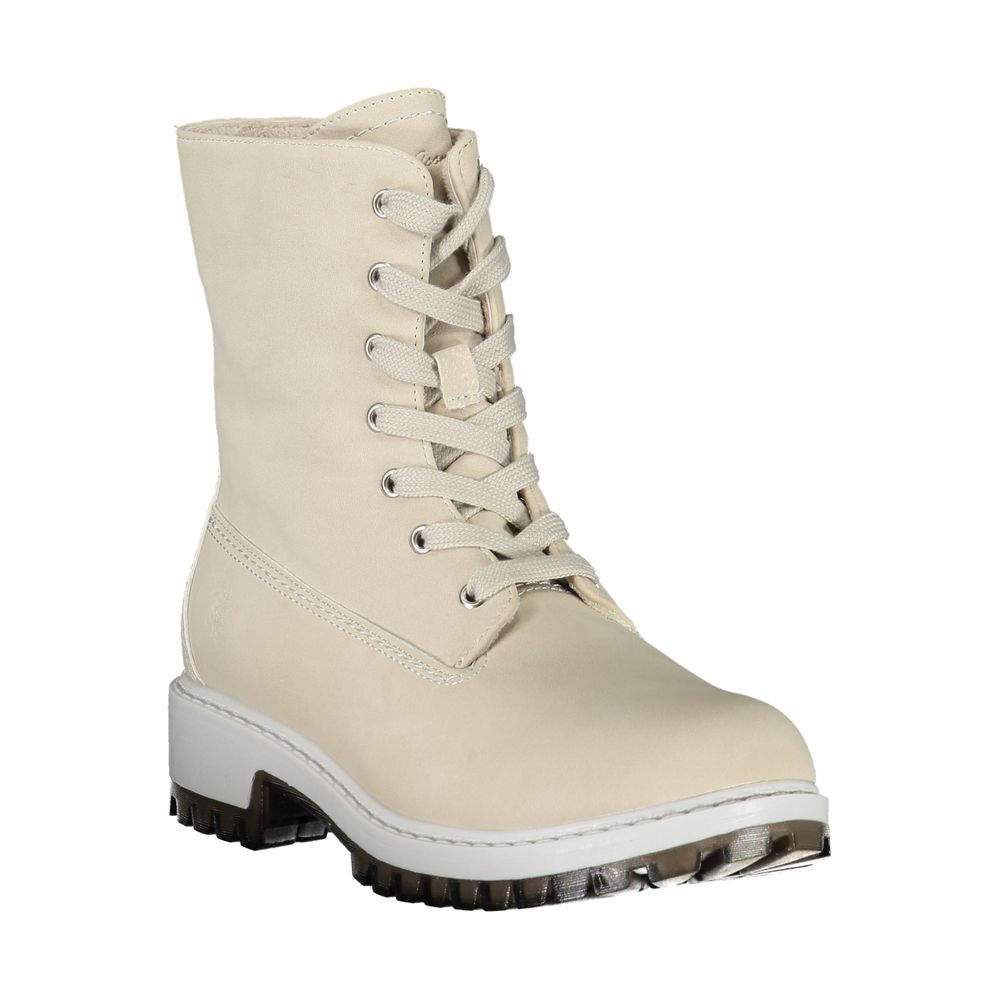 Gray Polyester Women Boot U.S. POLO ASSN.