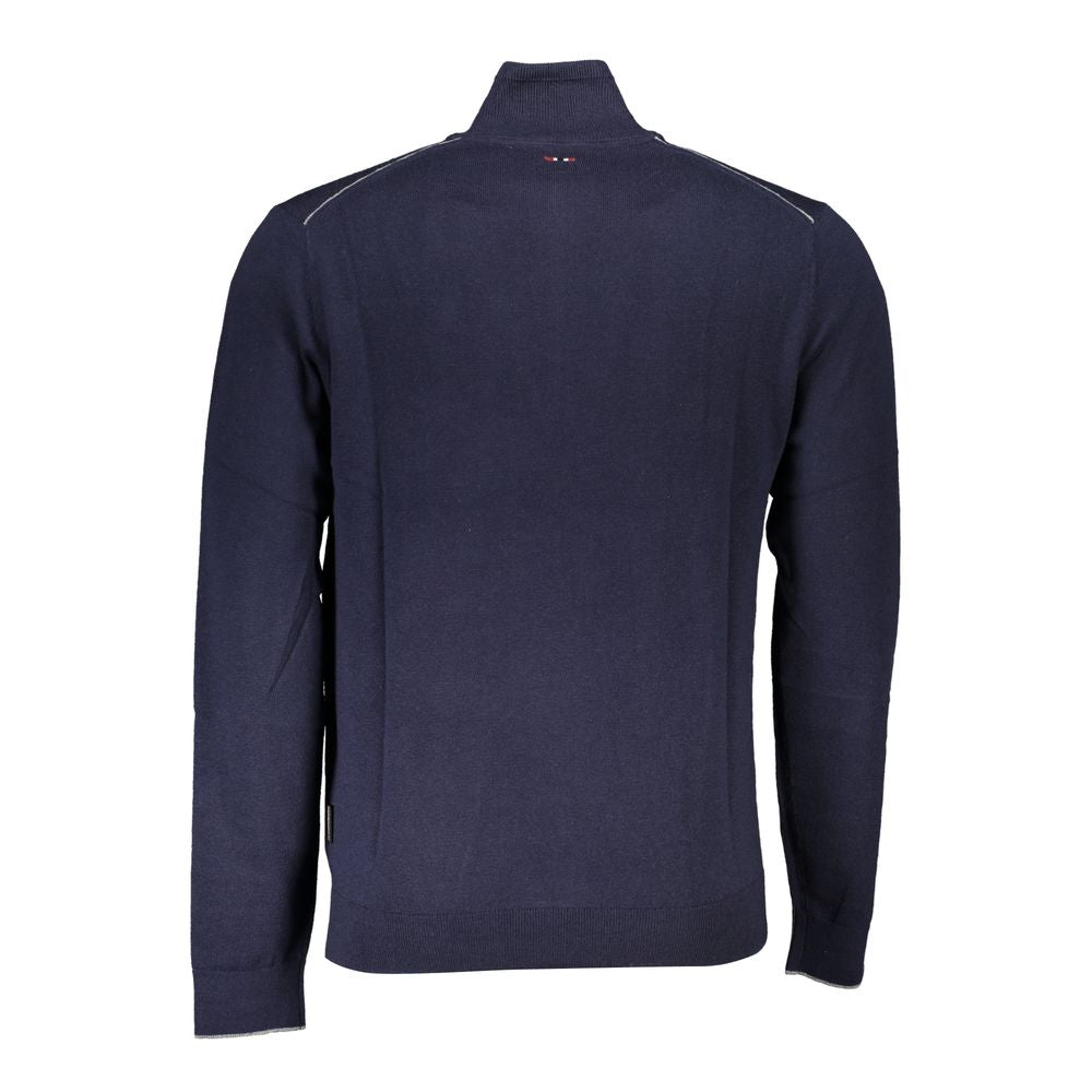 Blue Fabric Sweater Napapijri