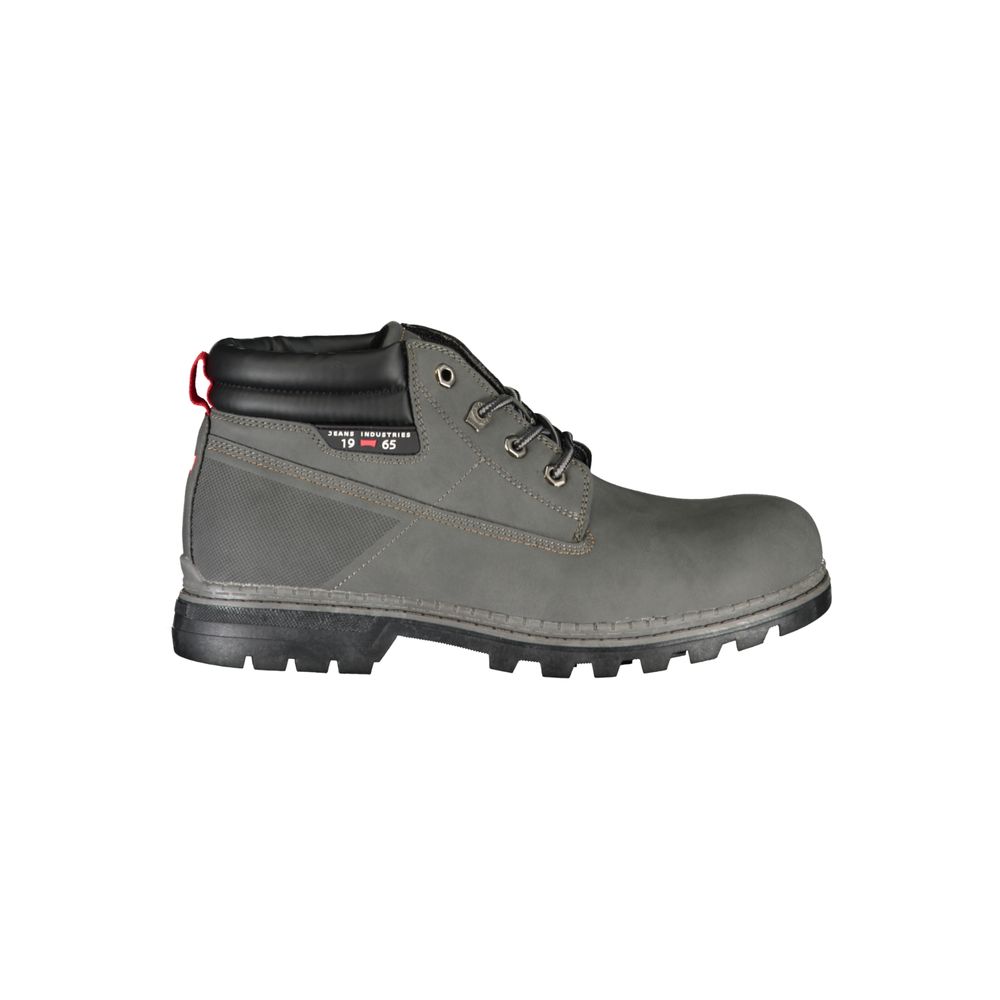 Gray Polyester Mens Boot Carrera
