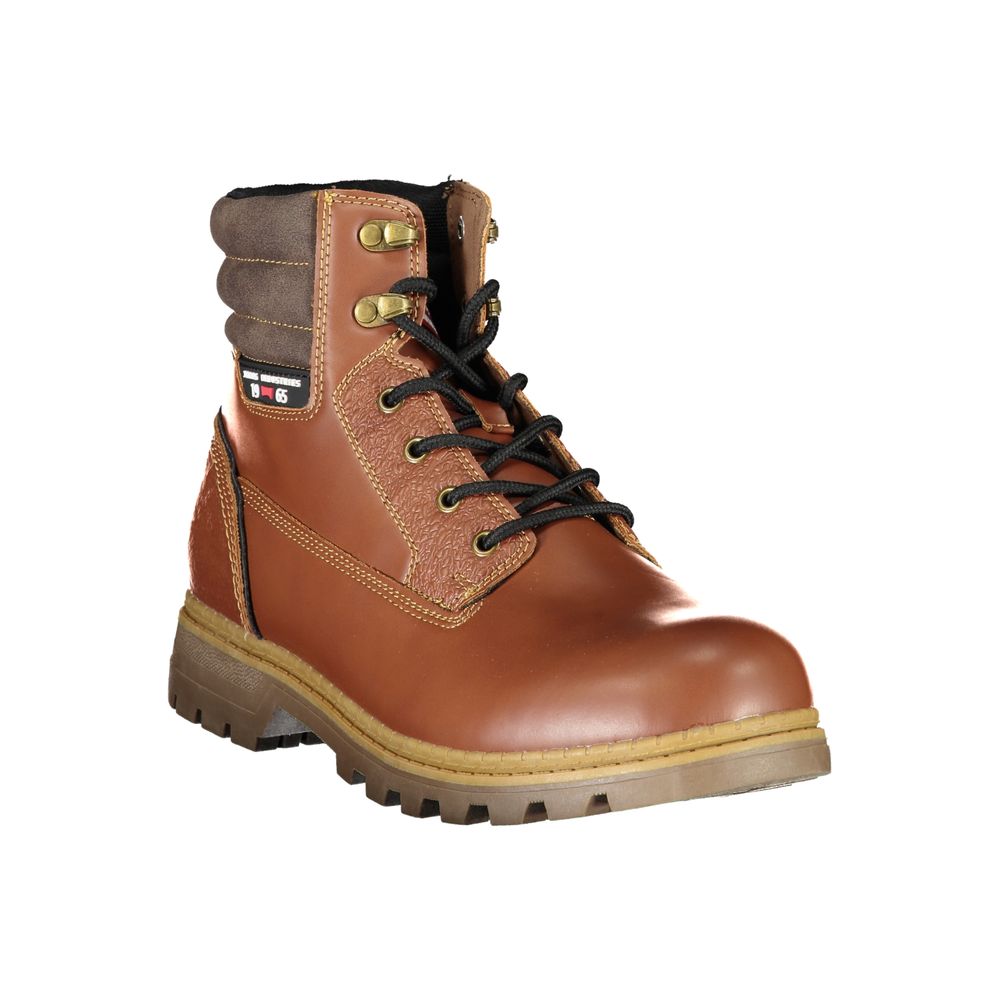 Brown Polyester Ankle Carrera