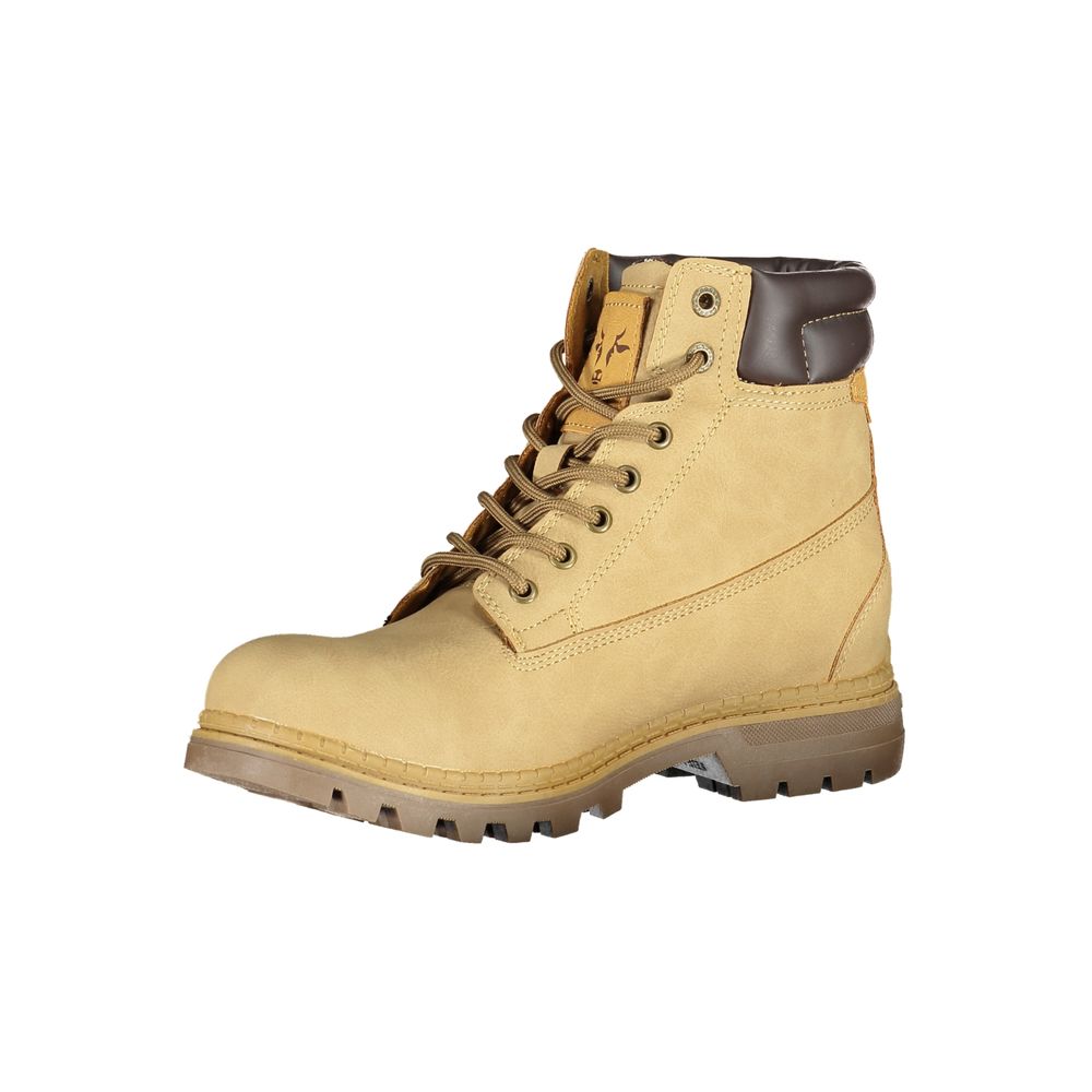 Beige Polyester Ankle Carrera