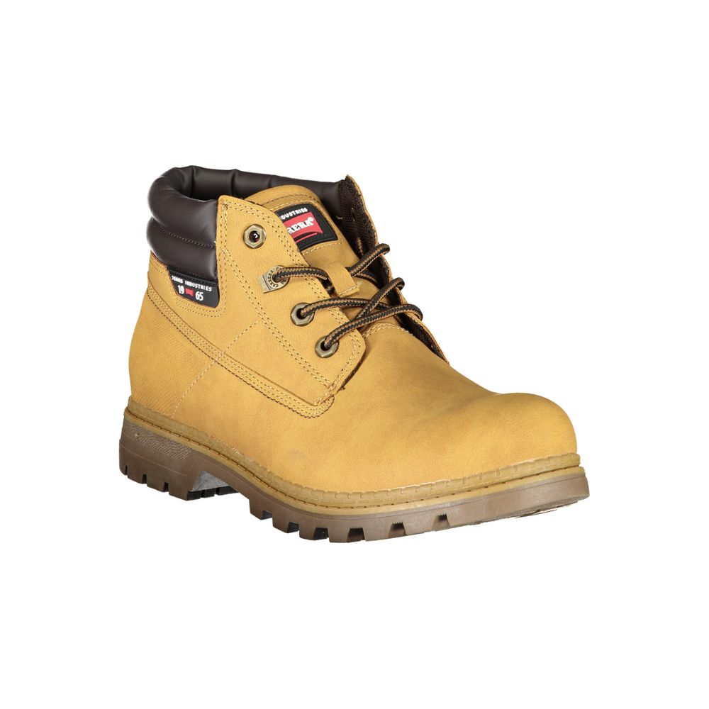 Yellow Polyester Men Boot Carrera