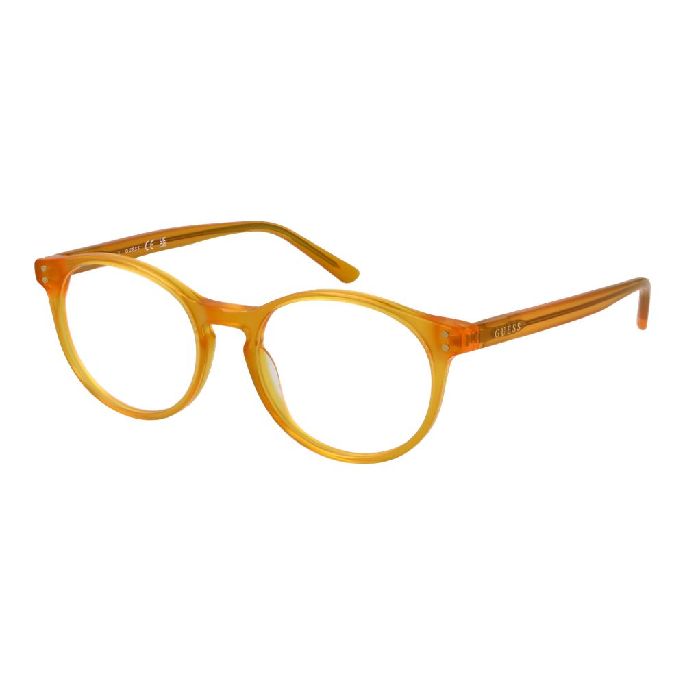 Orange Unisex Glasses Frame Guess