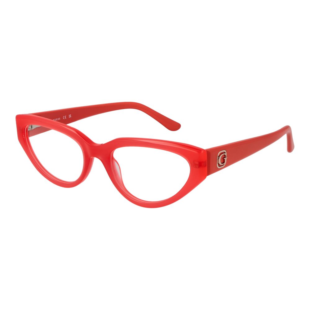 Orange Women Glasses Frame Guess