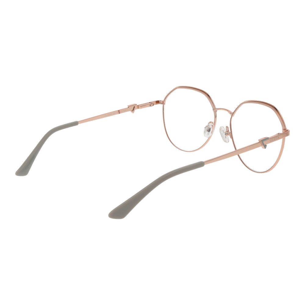 Rose Gold Women Glasses Frame Guess
