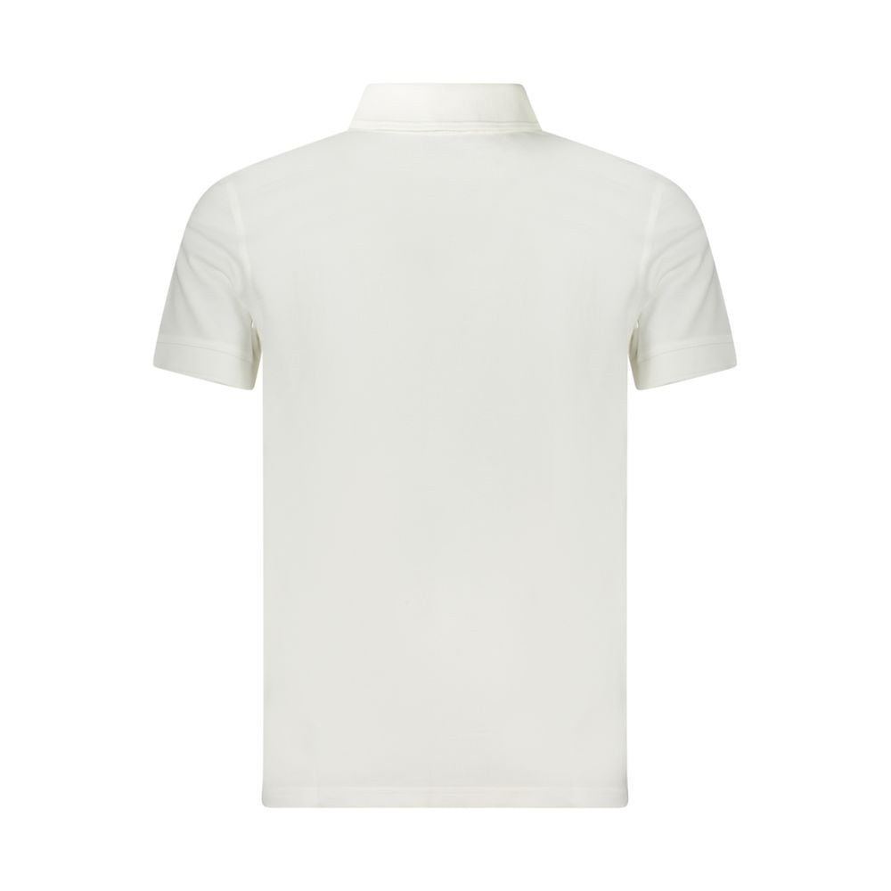 White Cotton Polo Shirt Hugo Boss