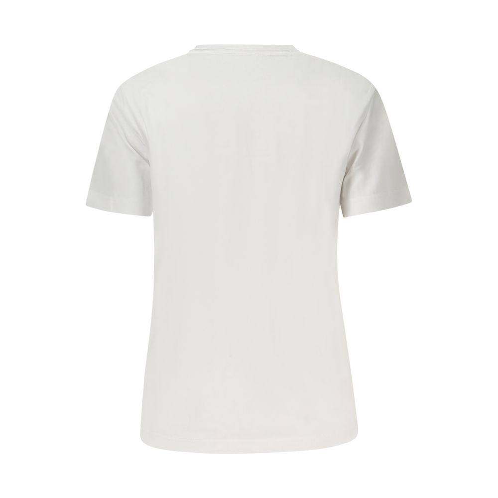 White Cotton Women T-Shirt Calvin Klein