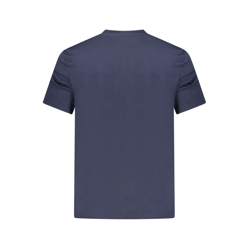 Blue Cotton T-Shirt Calvin Klein