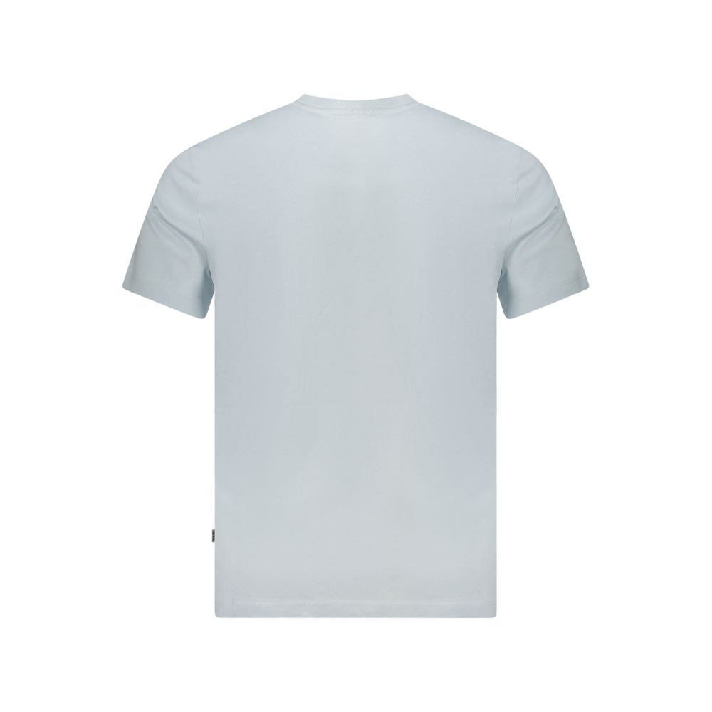 Blue Cotton T-Shirt Guess Jeans