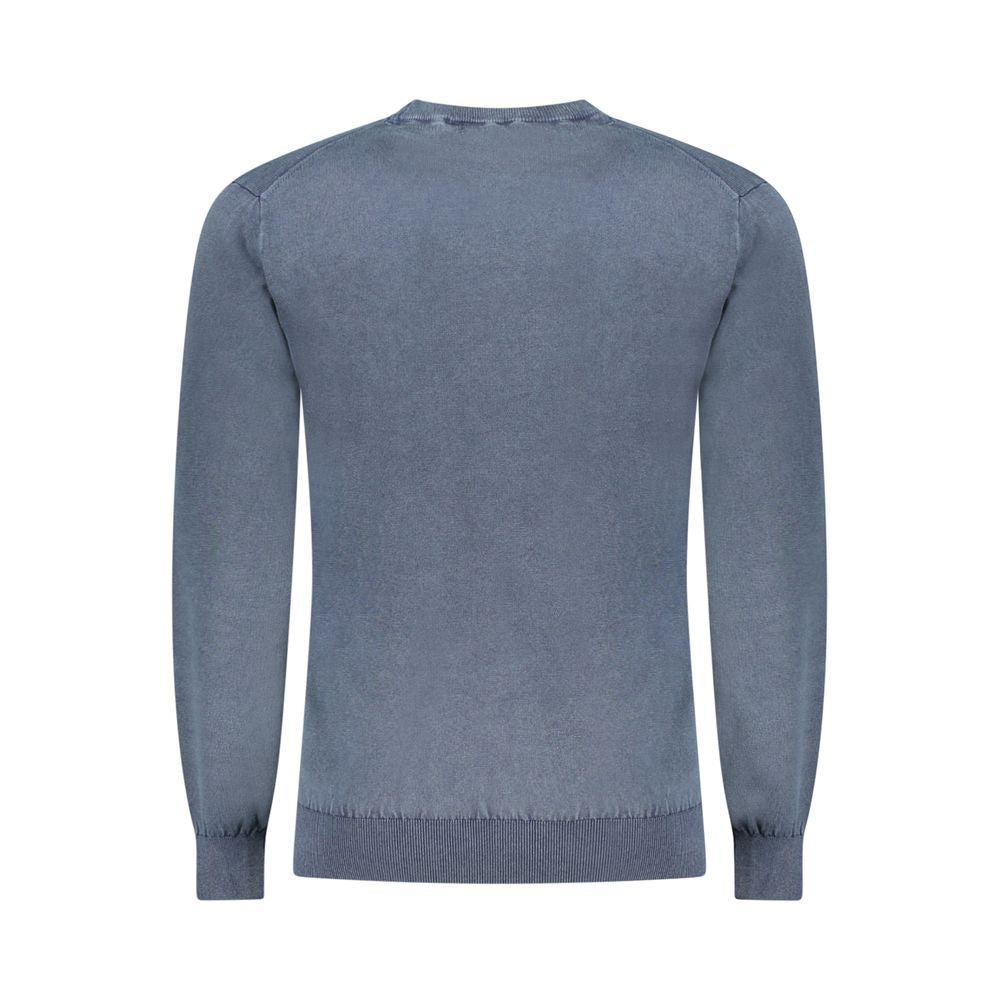 Blue Cotton Sweater Guess Jeans