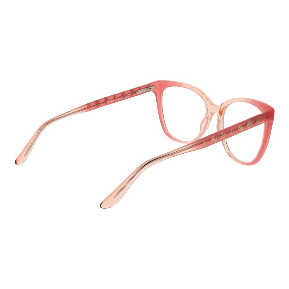 Pink Women Glasses Frame Guess