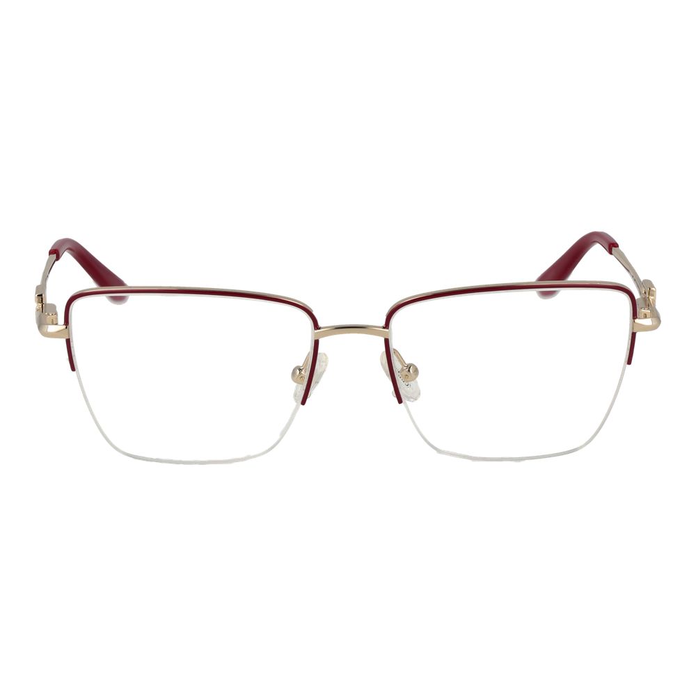 Burgundy Women Glasses Frame Guess