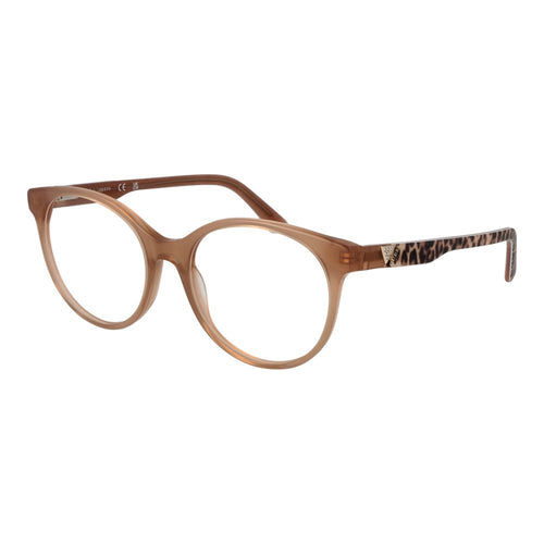 Beige Women Glasses Frame Guess