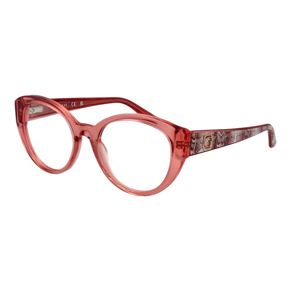 Pink Women Glasses Frame Guess