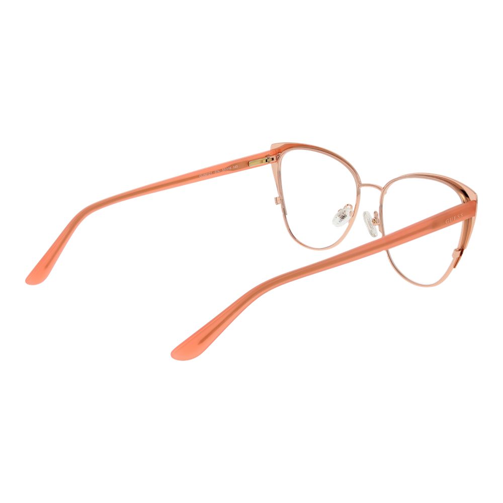 Orange Women Glasses Frame Guess