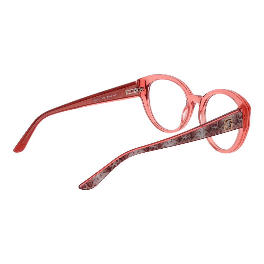Pink Women Glasses Frame Guess