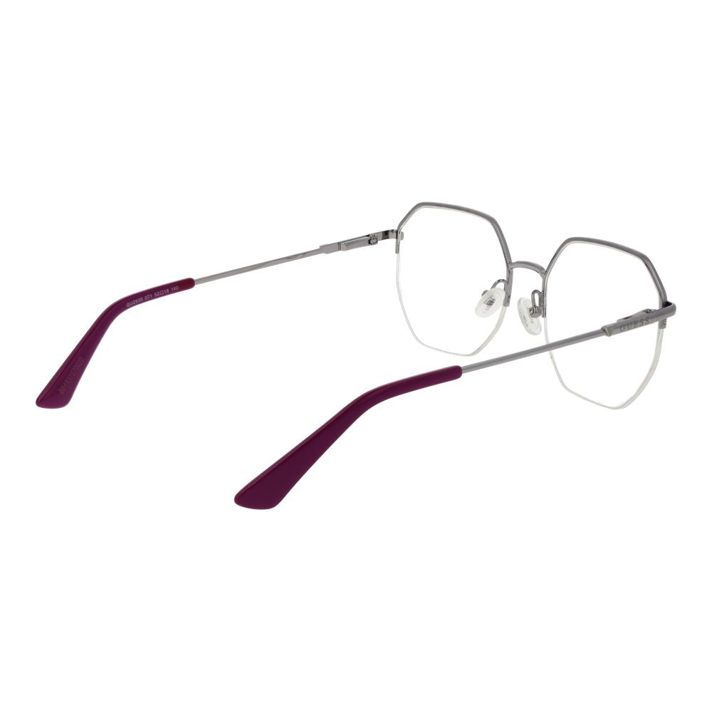 Silver Women Glasses Frame Guess