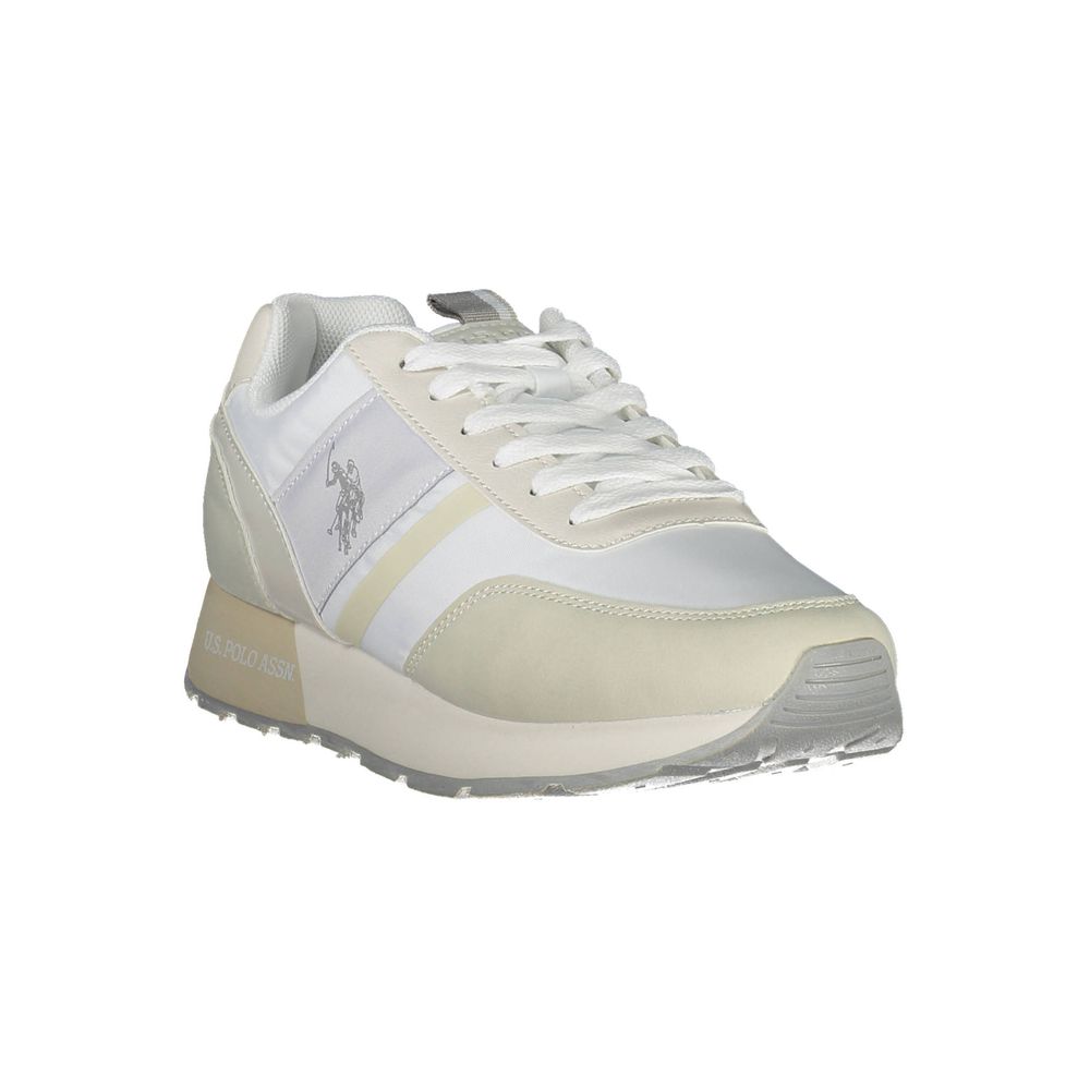 White Nylon Sneaker U.S. POLO ASSN.
