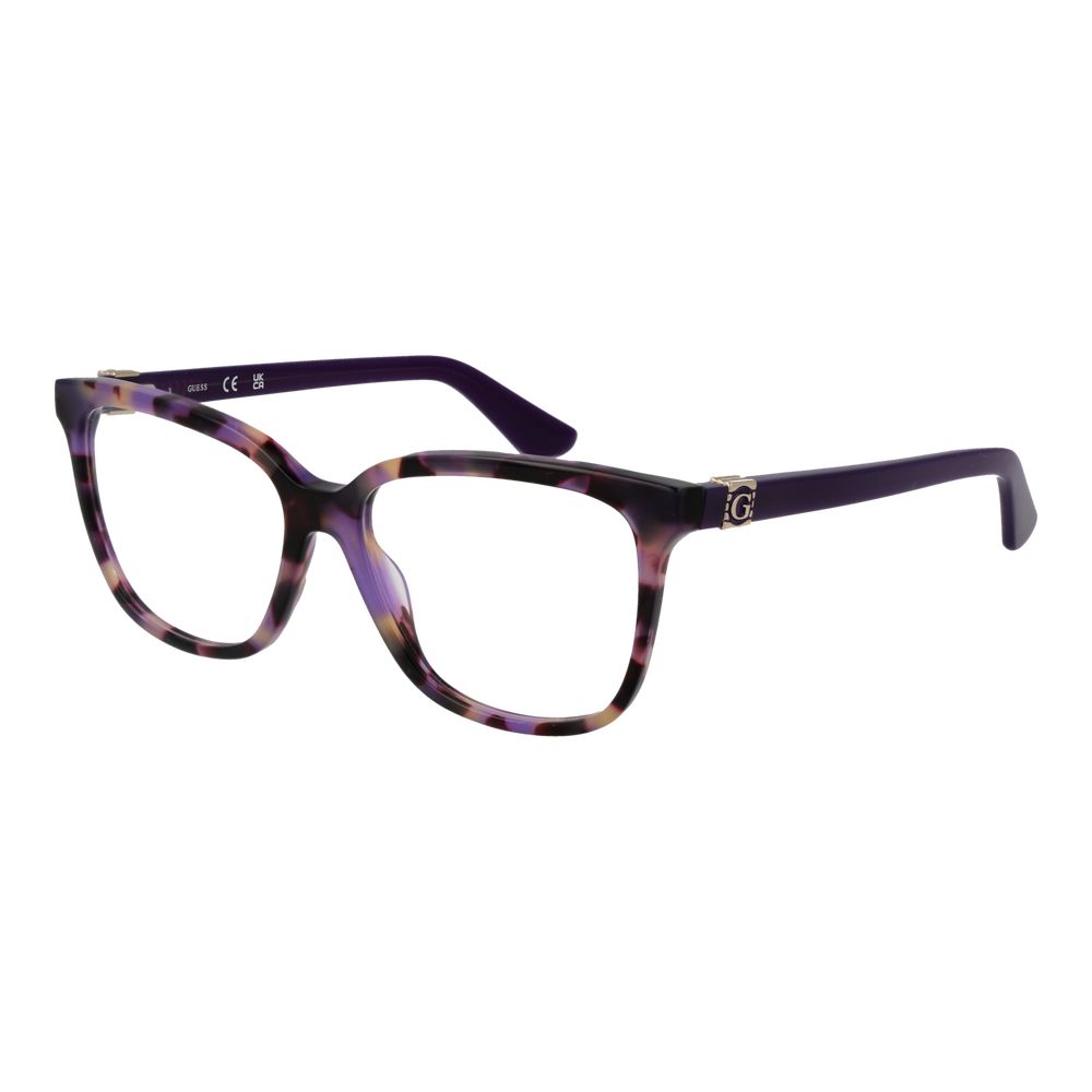 Purple Women Glasses Frame Guess
