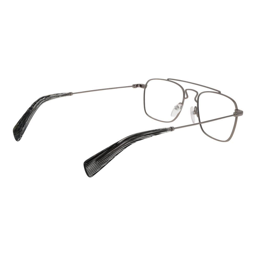 Silver Unisex Glasses Frame Yohji Yamamoto