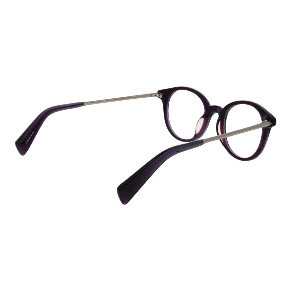 Purple Men Glasses Frame Yohji Yamamoto