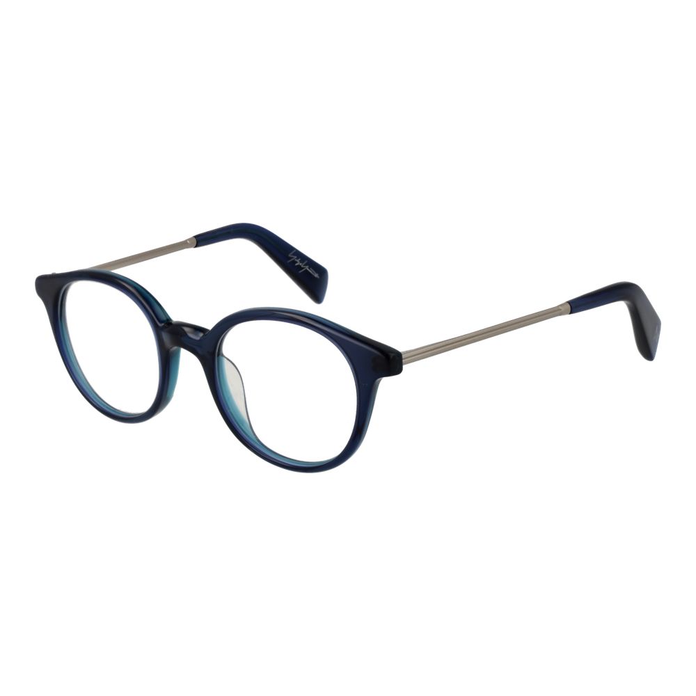 Blue Unisex Glasses Frame Yohji Yamamoto