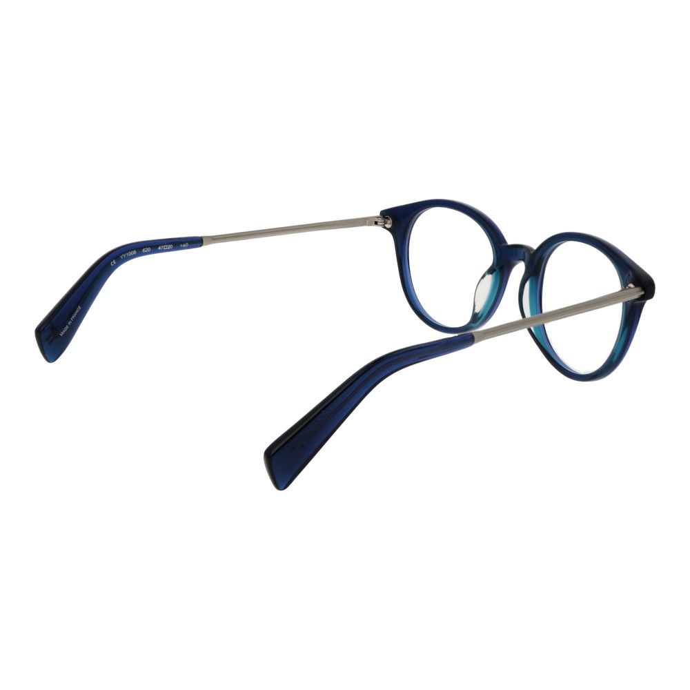 Blue Unisex Glasses Frame Yohji Yamamoto