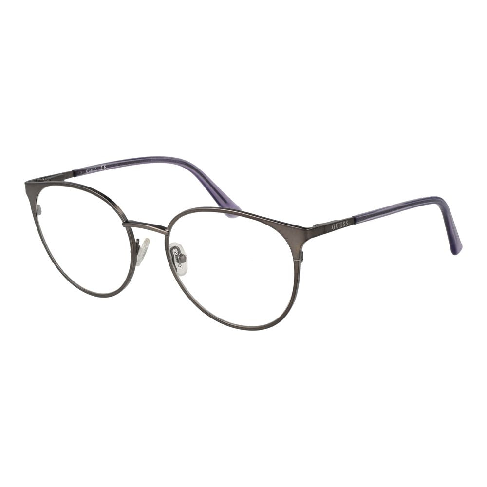 Silver Women Glasses Frame Guess