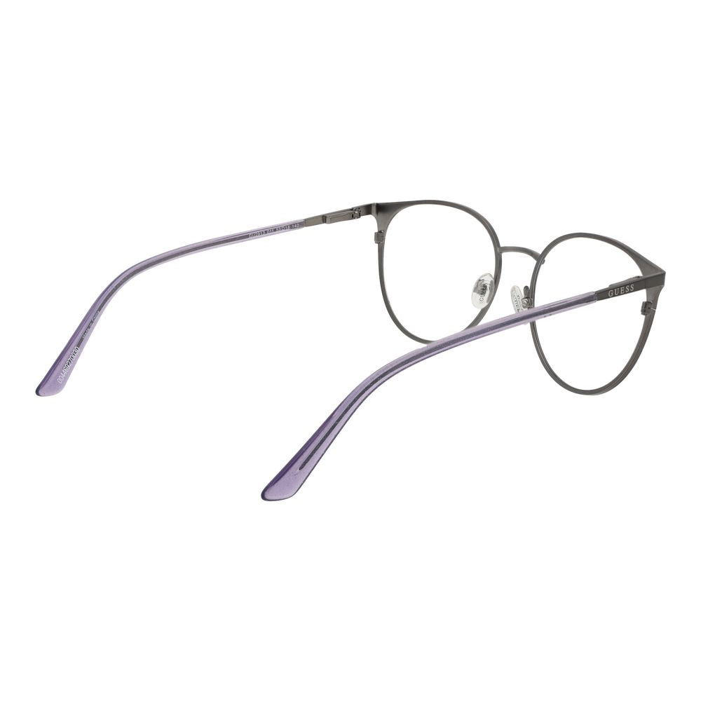 Silver Women Glasses Frame Guess