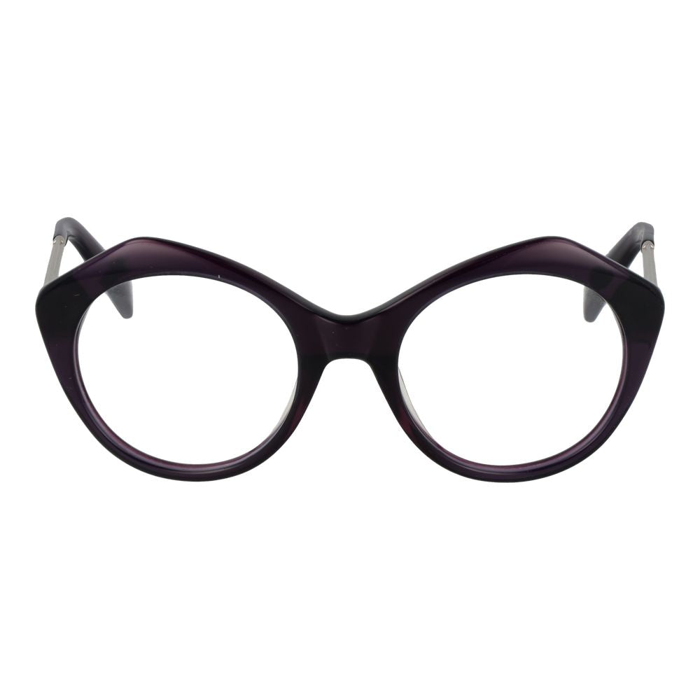 Purple Women Glasses Frame Yohji Yamamoto