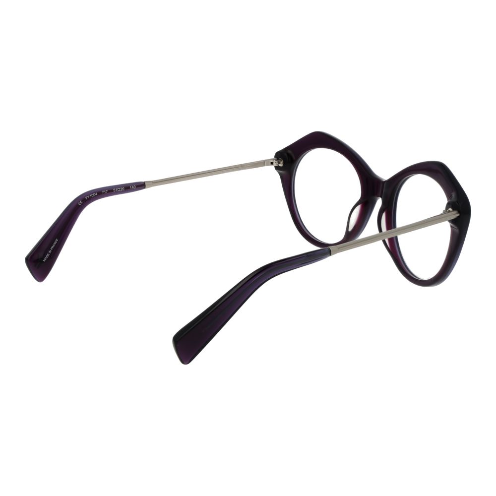 Purple Women Glasses Frame Yohji Yamamoto