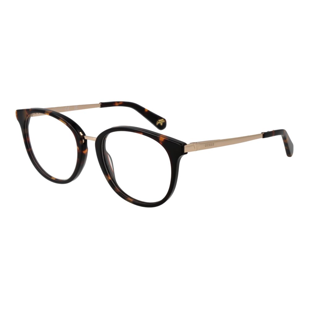 Brown Unisex Glasses Frame Guess